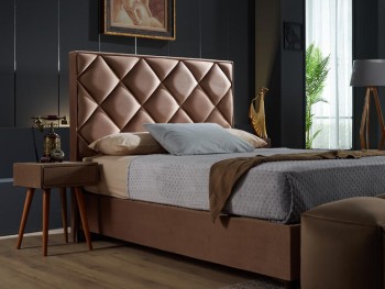 Κρεβάτι Επενδυμένο Queen 