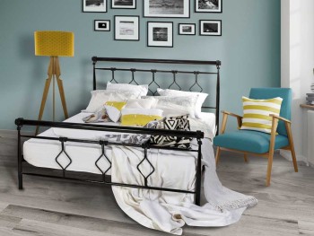 Μεταλλκό Κρεβάτι Square